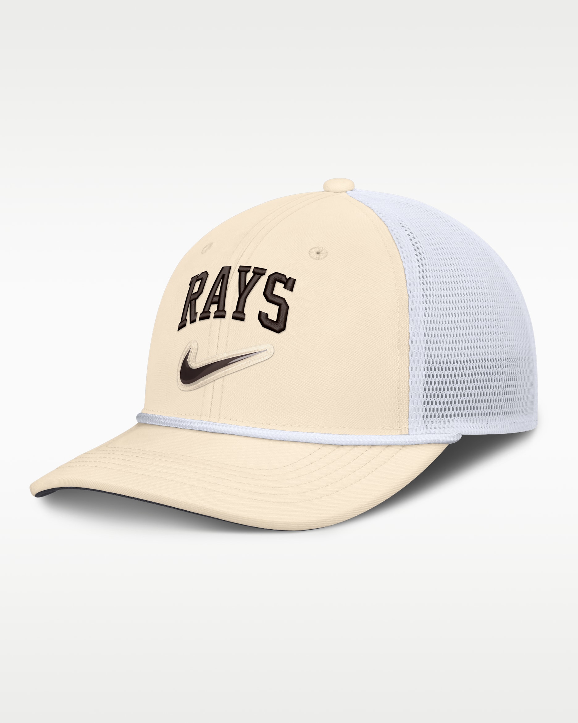 Tampa Bay Rays Rise Men's Nike Dri-FIT MLB Trucker Adjustable Hat